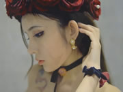 Lee Young Hee peitões privado Vip Show do modelo chinês