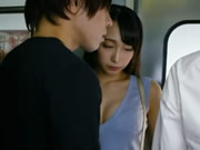 Japão Kiss e Handjob em Trem