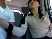 Korean garota BJ Streaming Car Sex With Step